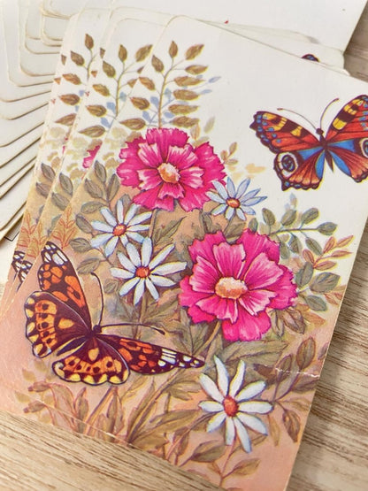 vintage butterfly euchre deck - good market thrift store