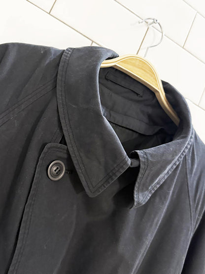 vintage pierre cardin double breasted belted trench coat | removable lining