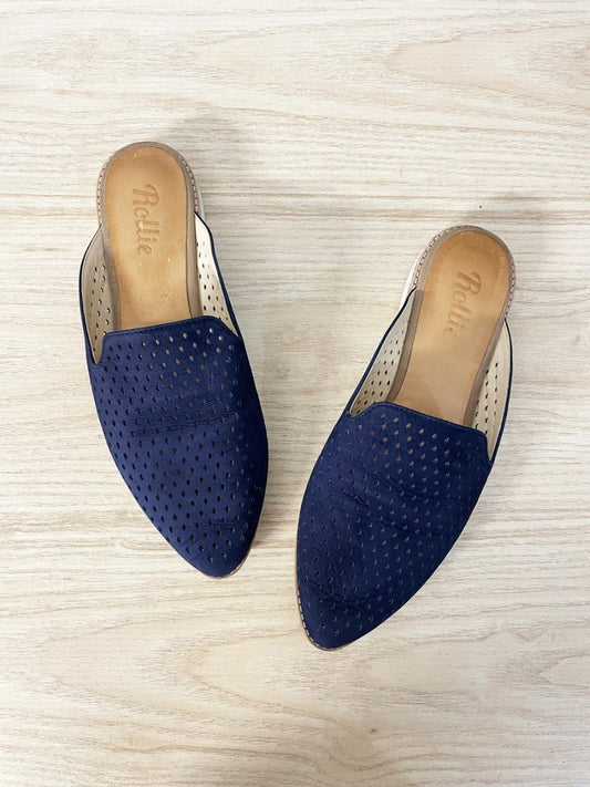 rollie australia madison leather mule - good market thrift store