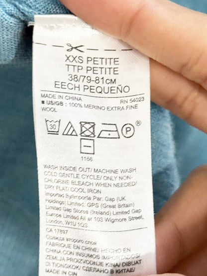 banana republic 100% merino extra fine wool knit top