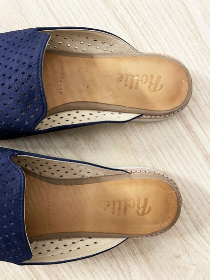 rollie australia madison leather mule - good market thrift store