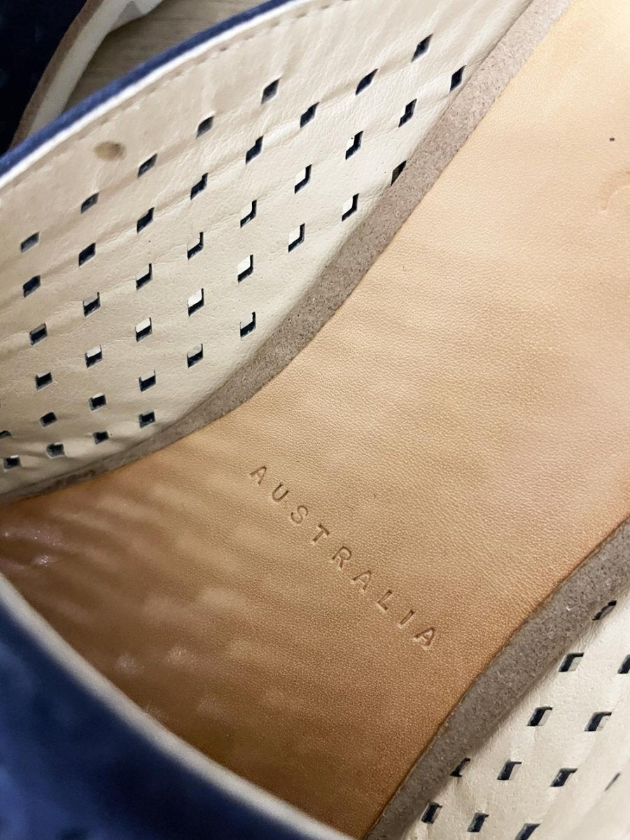 rollie australia madison leather mule - good market thrift store