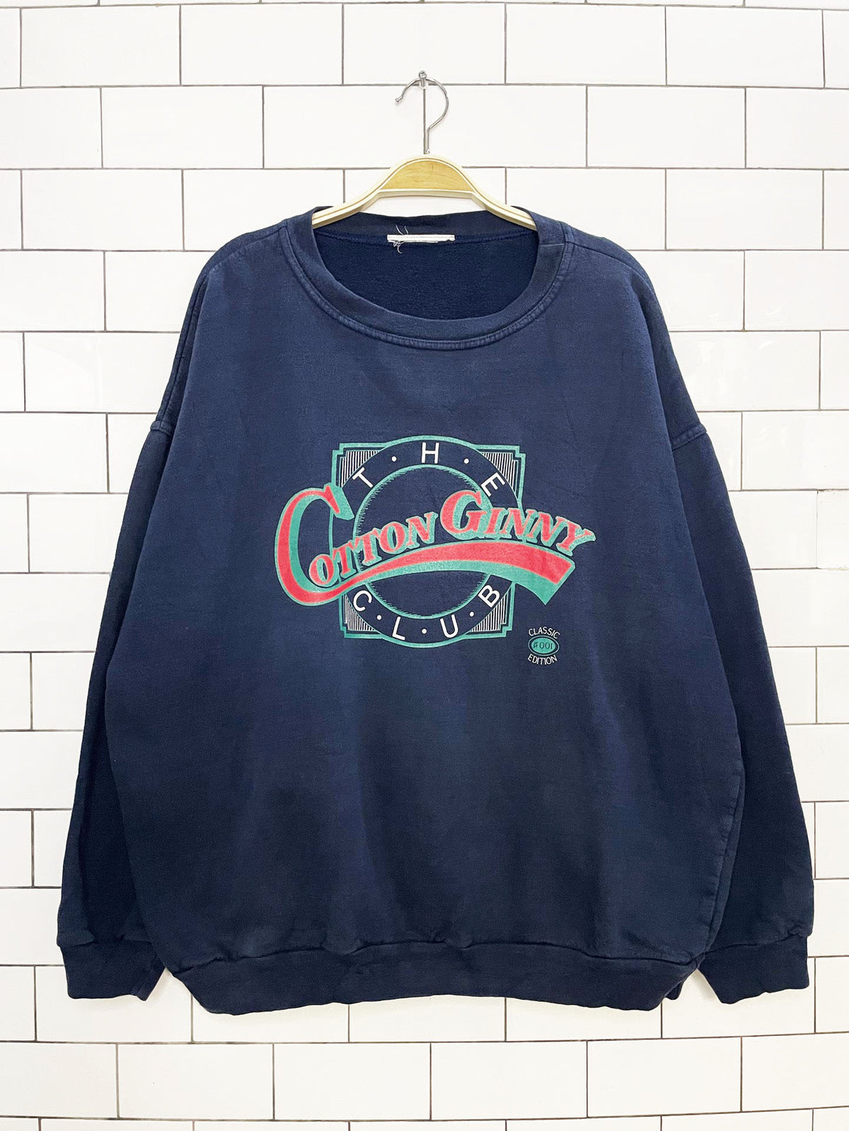 vintage 90s the cotton ginny club oversized sweatshirt