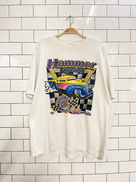 vintage 90s hammer racing tee - good market thrift store