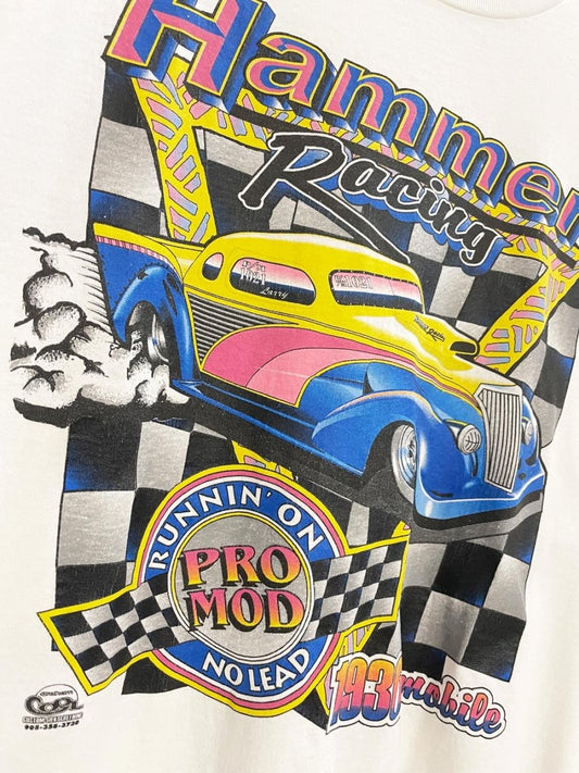 vintage 90s hammer racing tee - good market thrift store