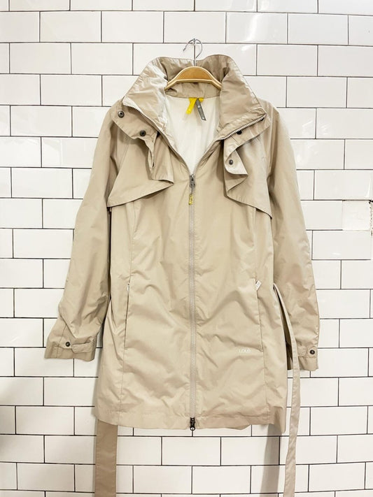 lolë alize rain trench coat - good market thrift store
