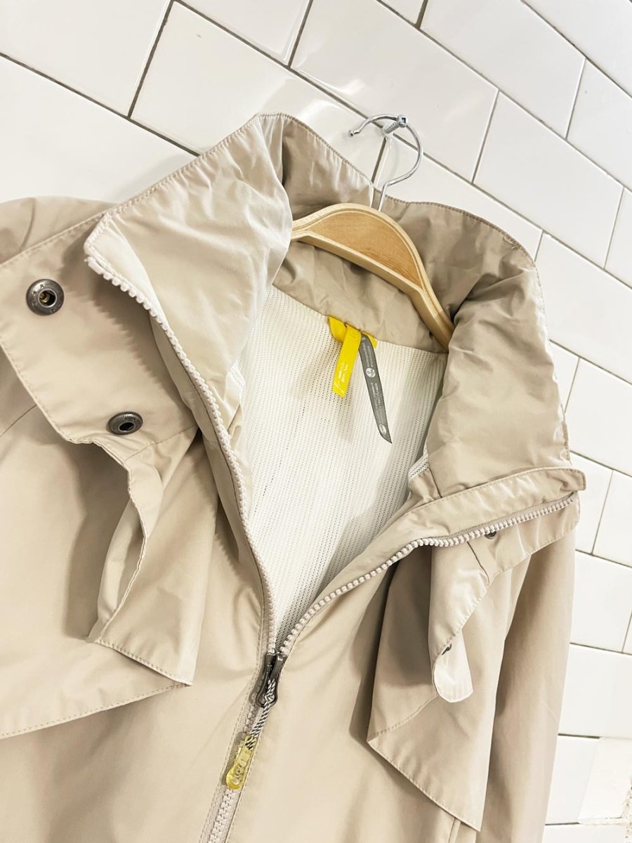 lolë alize rain trench coat - good market thrift store