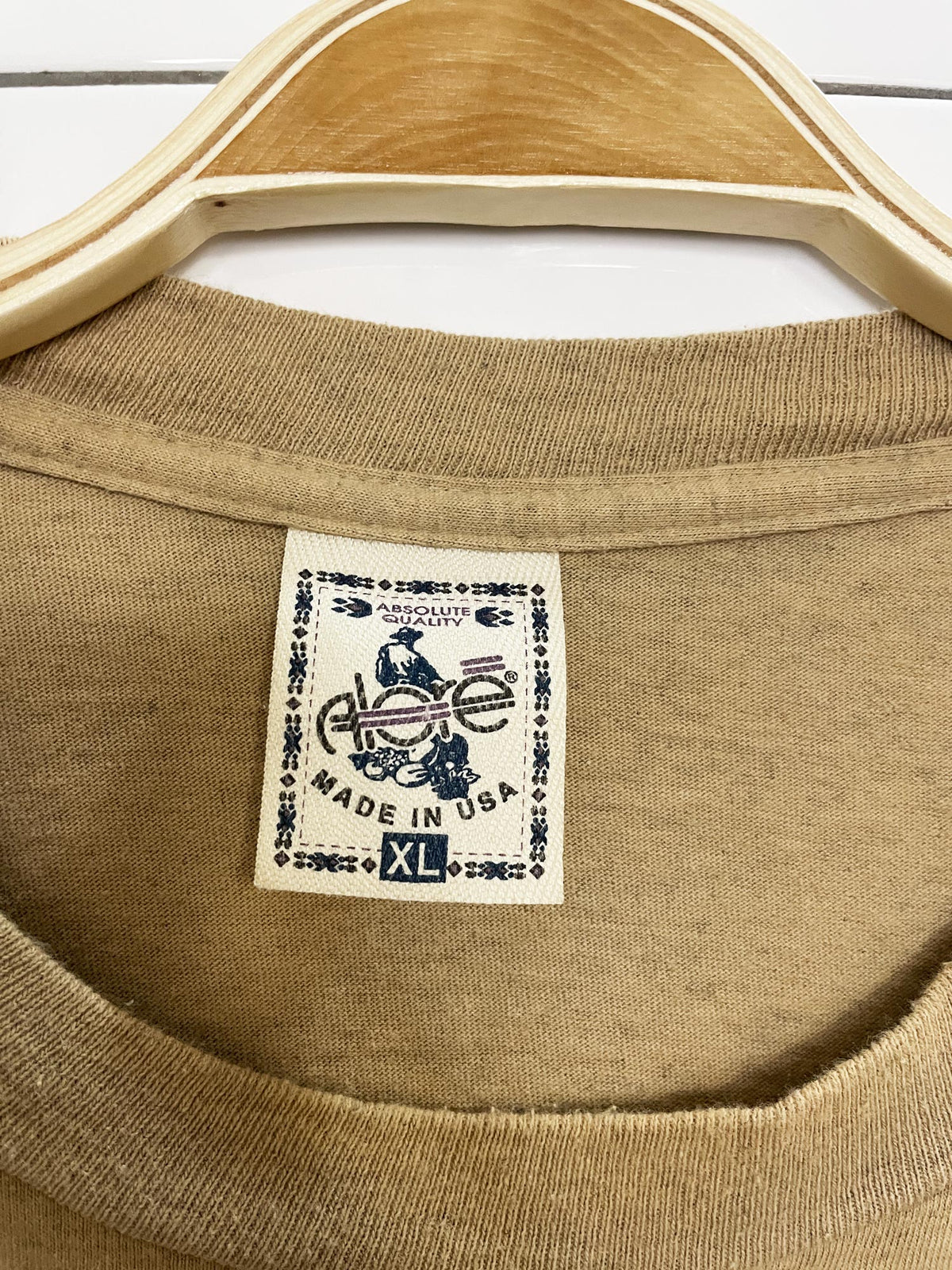 vintage alore single stitch alaska last frontier bear tee | made in USA