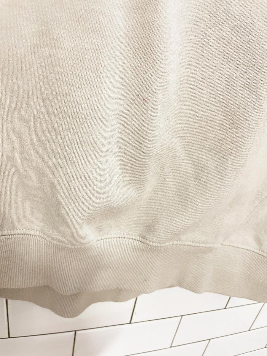 garage new york varsity oversized crew - good market thrift store