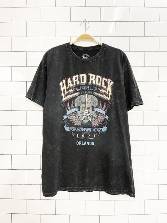 hard rock cafe world tour graphic tee - good market thrift store