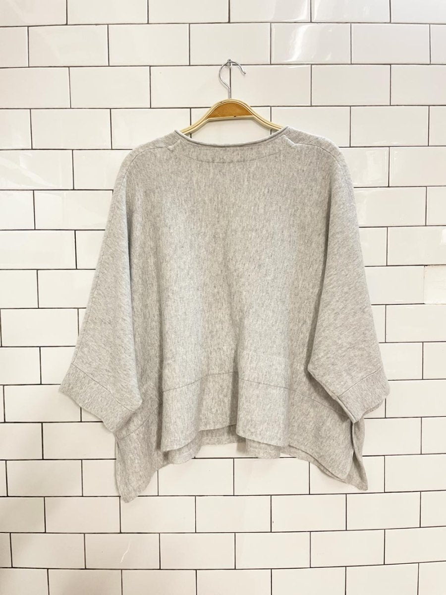 french connection oversized boxy wool - blend knit sweater - good market thrift store