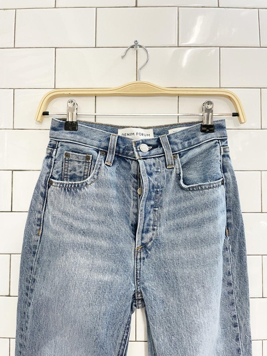 denim forum the dillon high rise slim jean | aritzia - good market thrift store