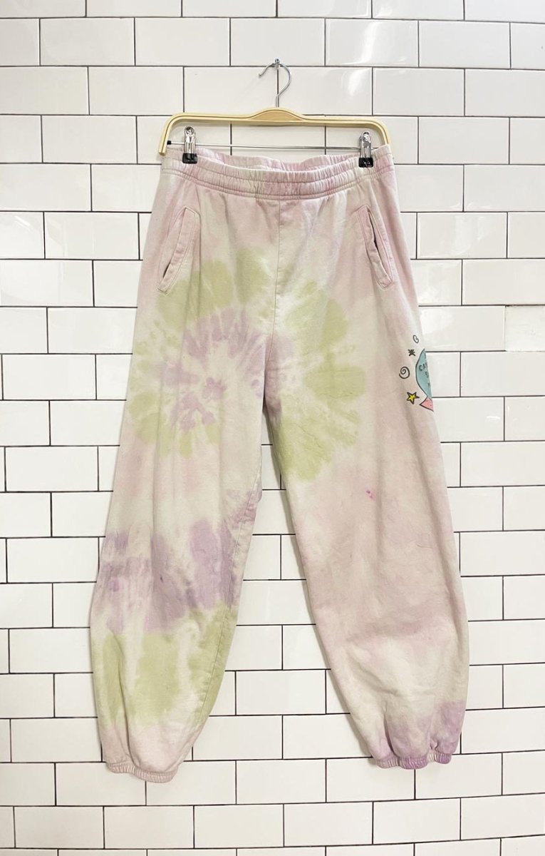 jac vanek crystal ball tie dye joggers - good market thrift store