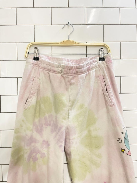 jac vanek crystal ball tie dye joggers - good market thrift store