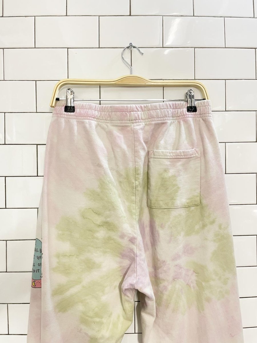 jac vanek crystal ball tie dye joggers - good market thrift store
