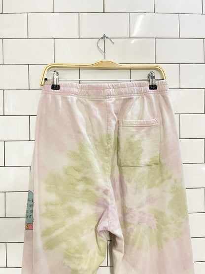 jac vanek crystal ball tie dye joggers - good market thrift store