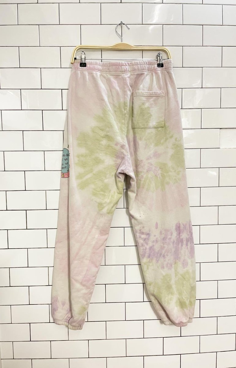 jac vanek crystal ball tie dye joggers - good market thrift store