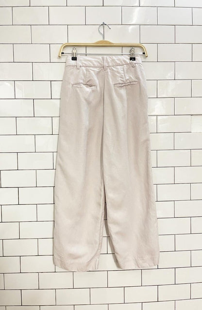 wilfred effortless linen - blend pleated pant - good market thrift store