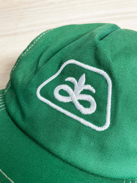 vintage 80s pioneer seed trucker hat | john deere - good market thrift store