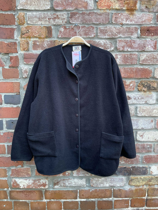 vintage classic editions fleece shirt jacket