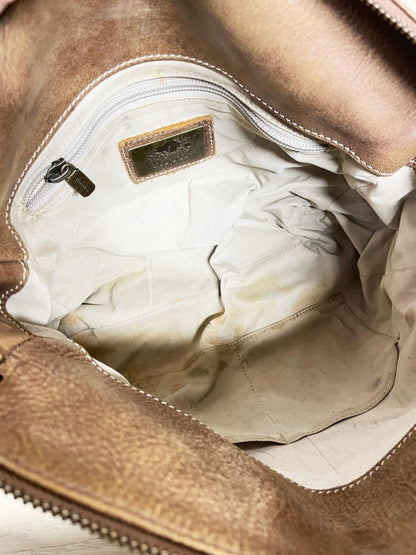 vintage roots tribe raiders leather messenger bag - good market thrift store