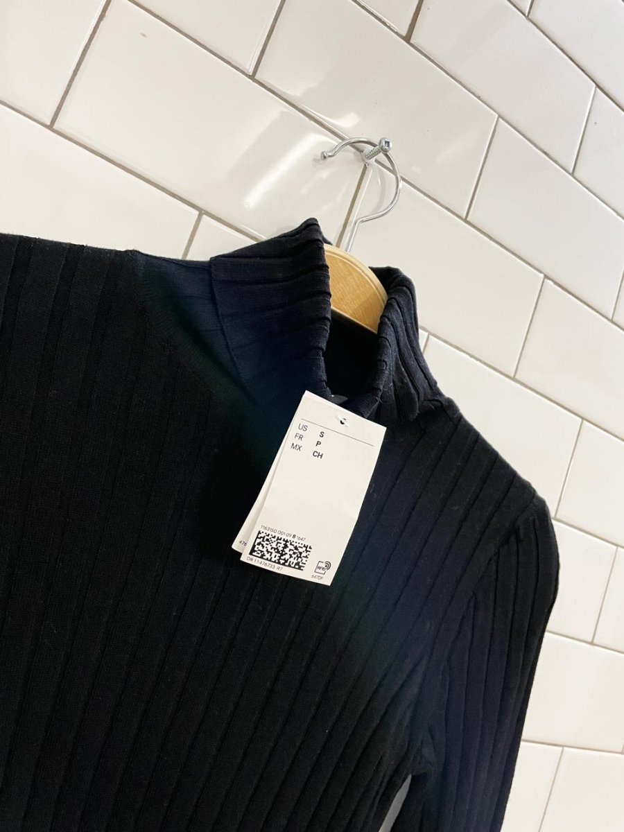 nwt h&m light rib turtle neck - good market thrift store