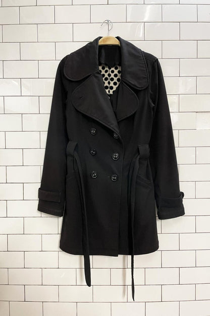 lululemon studio fleece lined trench coat - good market thrift store