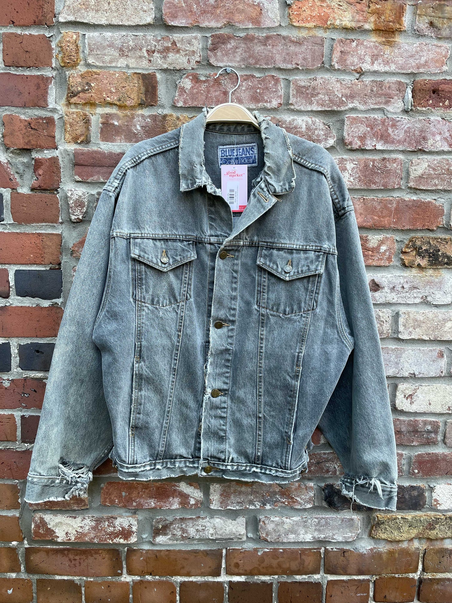 vintage 90s blue jeans calvin klein denim jacket