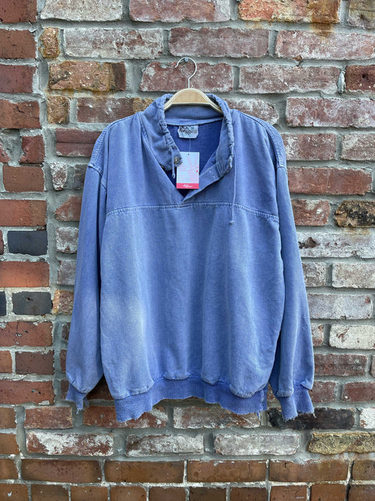 vintage 90s natuka rugged beach washed pullover