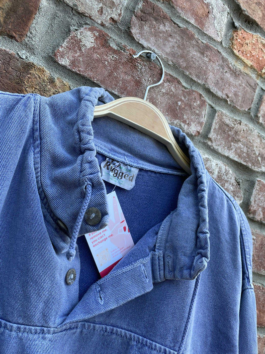 vintage 90s natuka rugged beach washed pullover