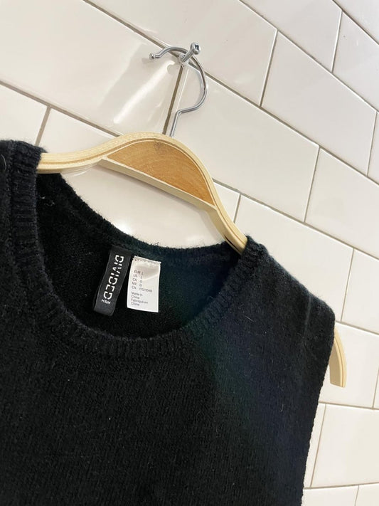 h&m light knit vest - good market thrift store