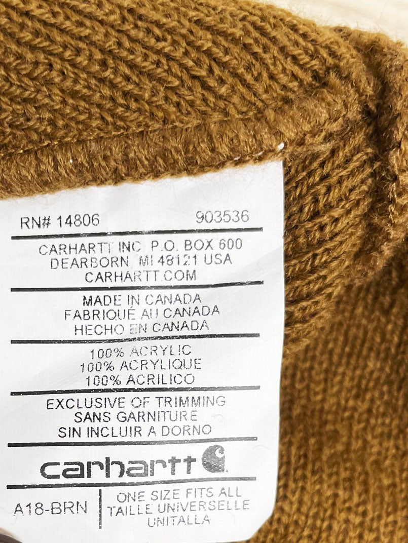 carharrt ribbed knit toque