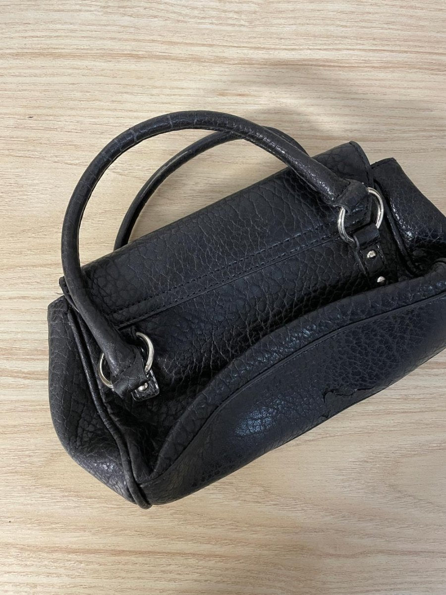 y2k guess faux leather mini handbag - good market thrift store