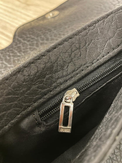 y2k guess faux leather mini handbag - good market thrift store