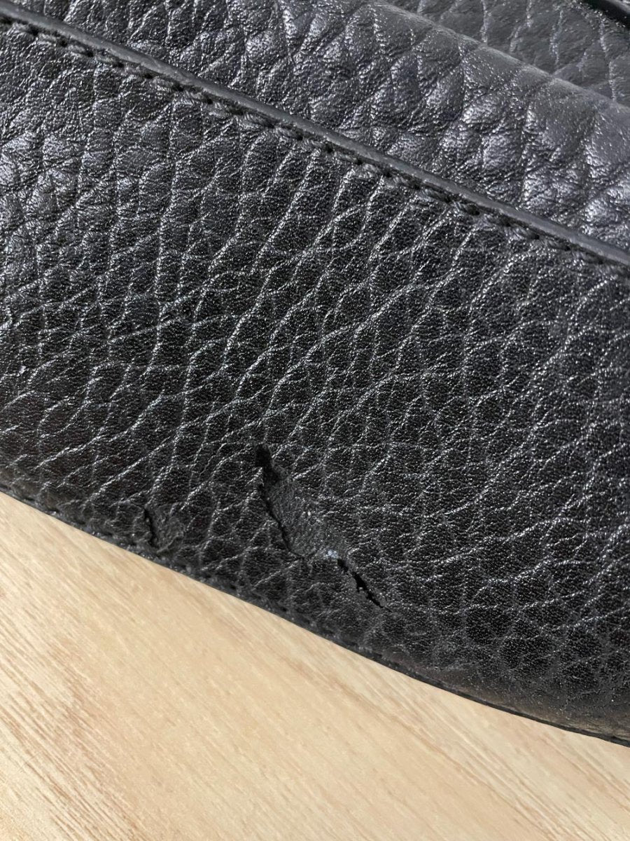 y2k guess faux leather mini handbag - good market thrift store