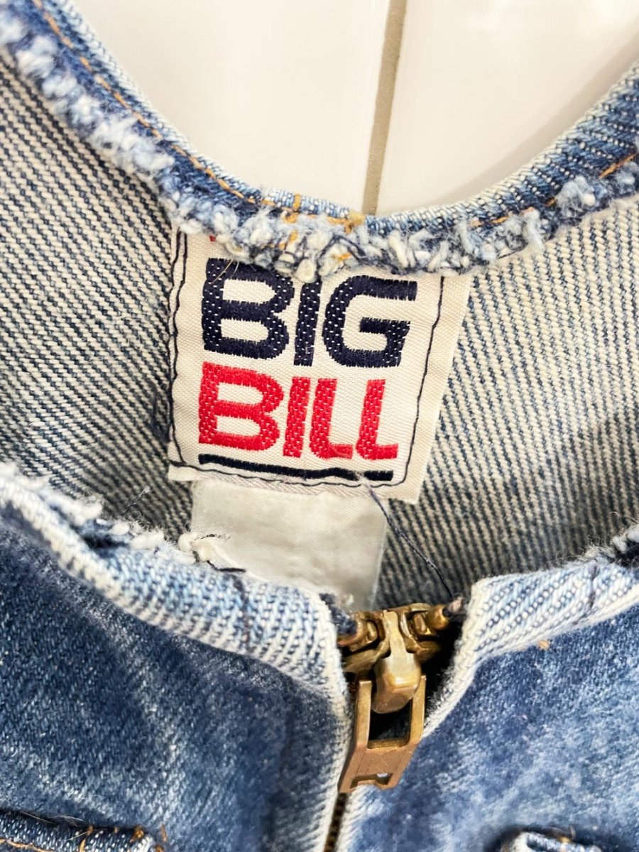 vintage big bill carpenter denim overalls - good market thrift store