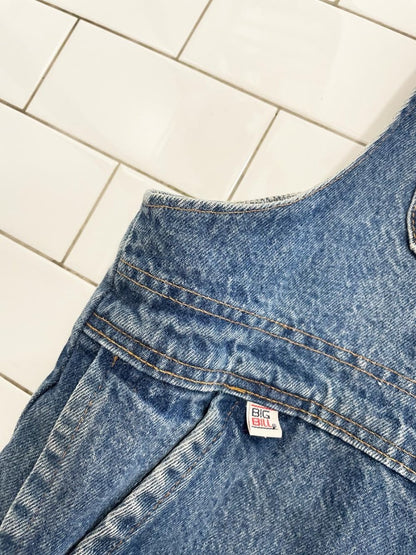 vintage big bill carpenter denim overalls - good market thrift store