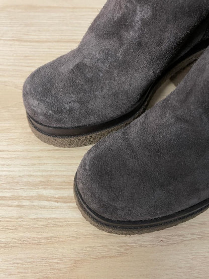 eccellenza donna italy suede heeled tall boot - good market thrift store