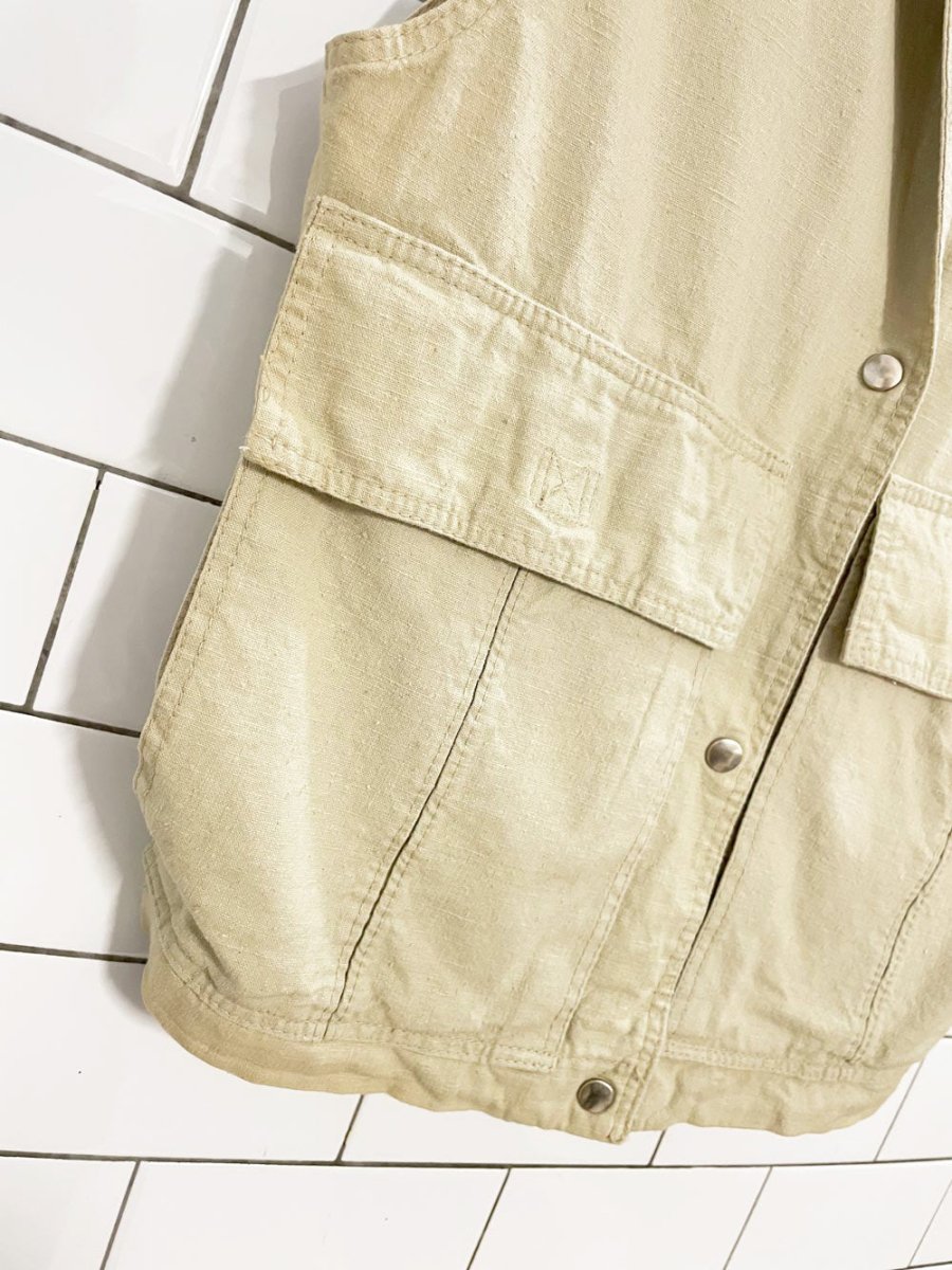vintage seasons aero safari utility vest | union made - good market thrift store