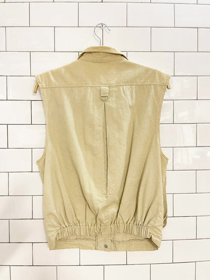 vintage seasons aero safari utility vest | union made - good market thrift store