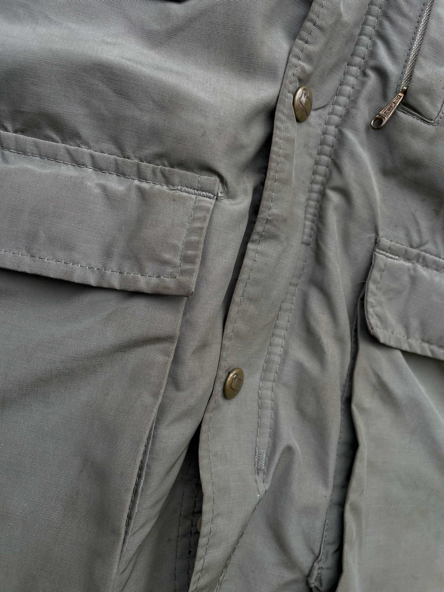 vintage woolrich wool flannel lined fall jacket