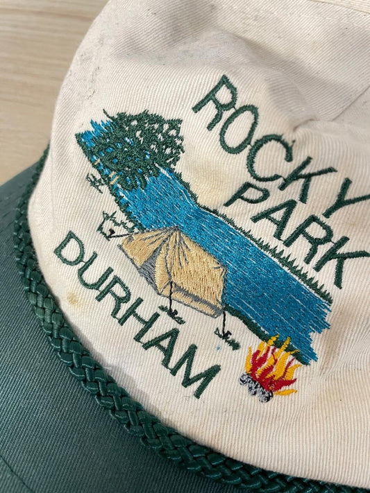 vintage rocky park durham hat band hat - good market thrift store