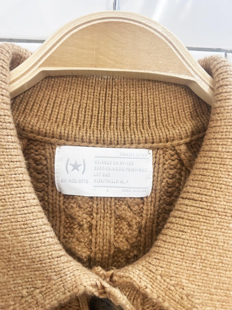 banana republic capsule collection cable knit cardigan - good market thrift store