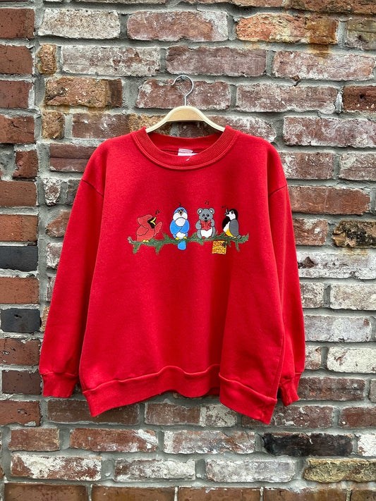 vintage animal choir practice graphic crew