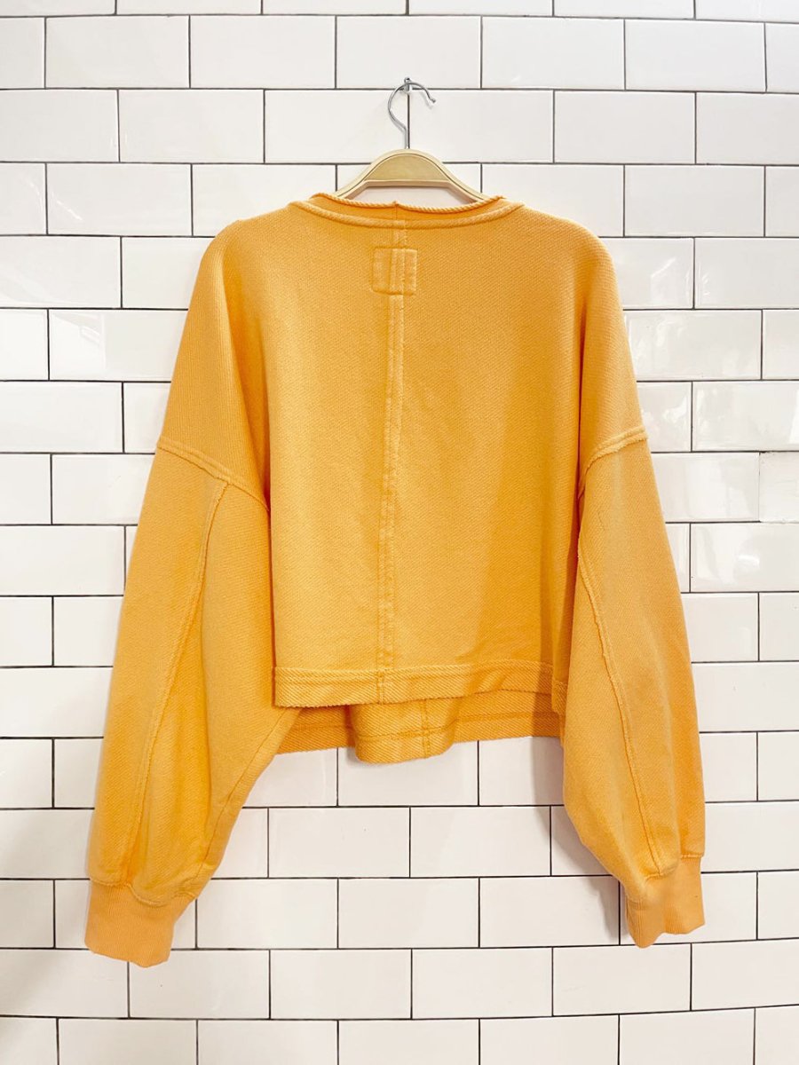 aerie oversized boxy loopback sweatshirt - good market thrift store