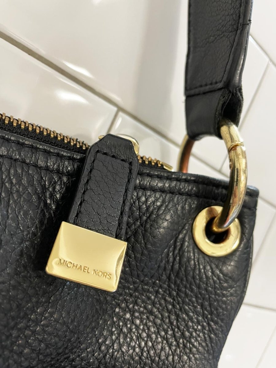 michael kors soft leather shoulder bag - good market thrift store