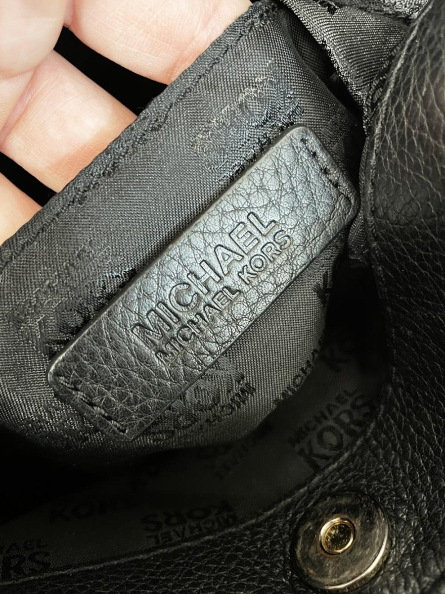 michael kors soft leather shoulder bag - good market thrift store