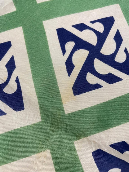 vintage italy long satin hair neck scarf - good market thrift store