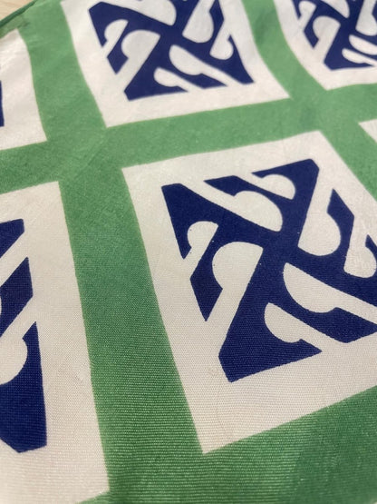 vintage italy long satin hair neck scarf - good market thrift store