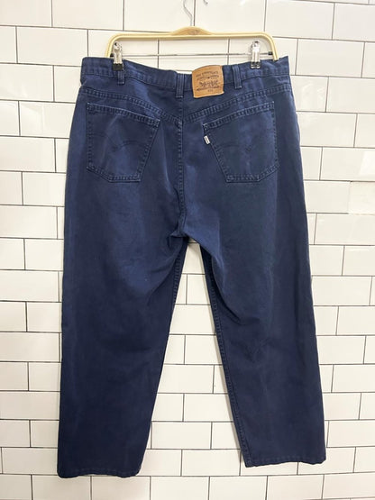 vintage 90s levis 634 white tab khaki pant - good market thrift store